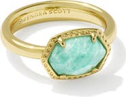 Kendra Scott Daphne Frame Amazonite Ring
