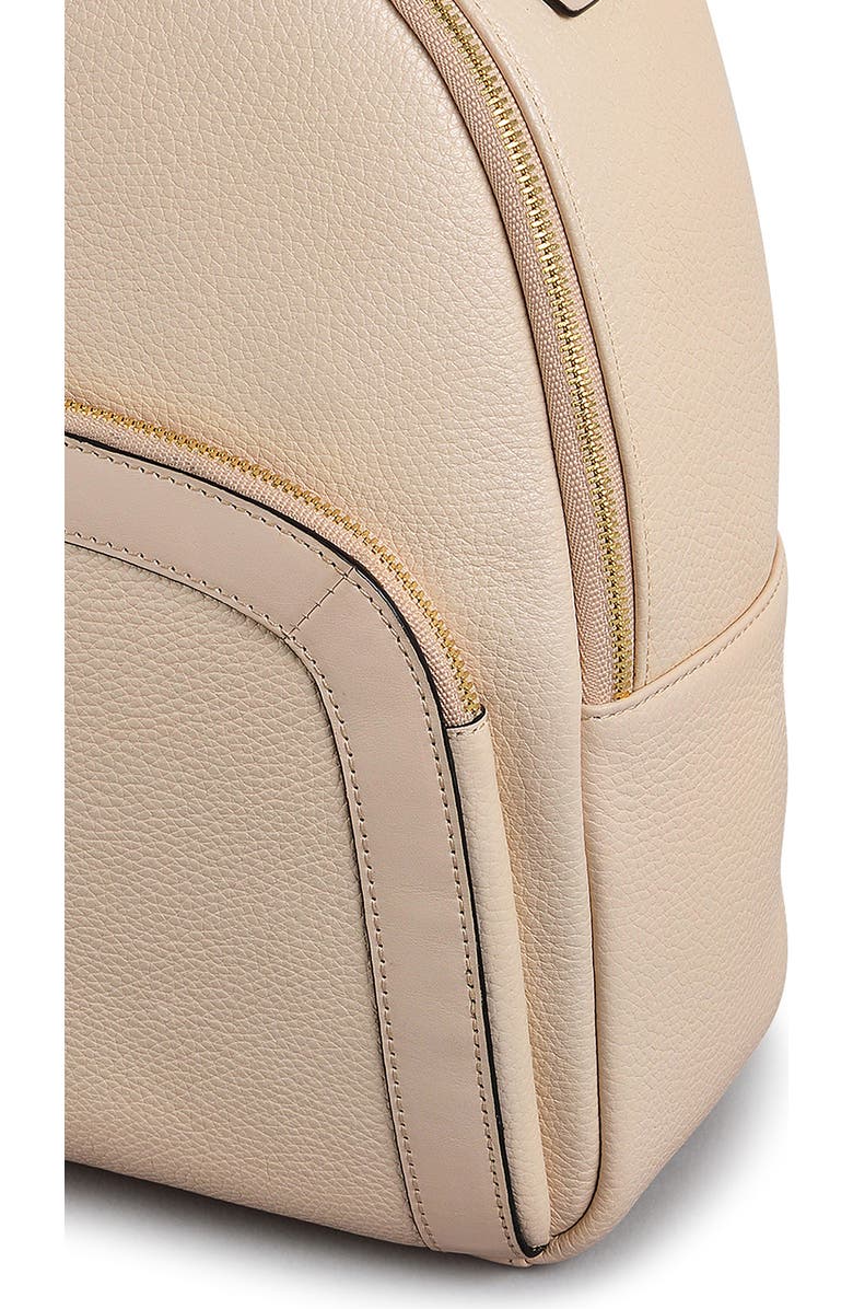 Radley Merchant Hall Medium Leather Backpack, Alternate, color, Oat Milk