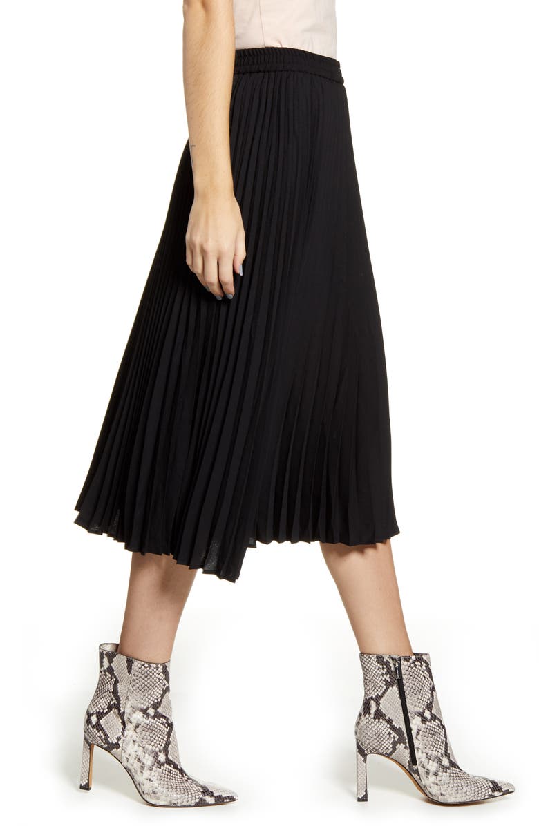 Halogen<sup>®</sup> Pleated Skirt, Alternate, color,