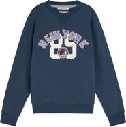 Scotch & Soda Kids' New York Embroidered Sweatshirt