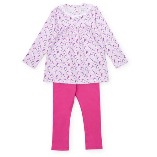 Lila And Hayes Ivy Legging Set In Pink