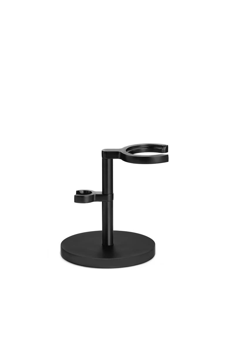 Rocca Series Matte Black Shaving Set Stand, Main, color, Black