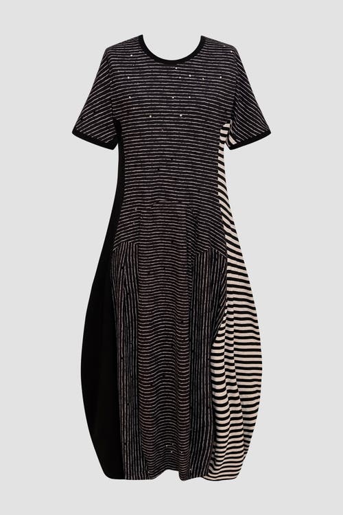 ALEMBIKA ALEMBIKA JERSEY PATCHWORK COCOON MAXI