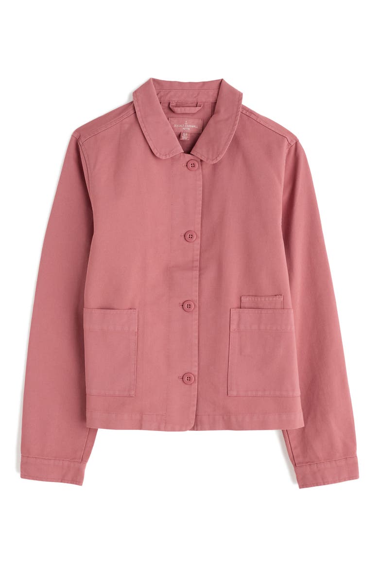 Coombe Lane Organic Cotton Chore Jacket, Alternate, color, DUSTY ROSE