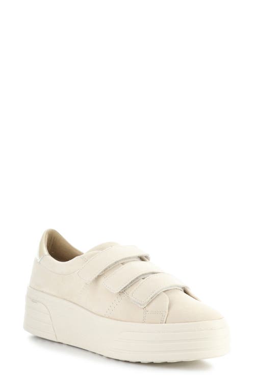 Bos. & Co. Lonnie Platform Sneaker In Eggnog