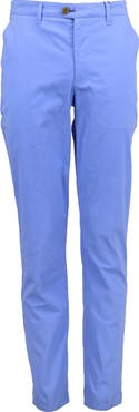 Lords of Harlech Jack Flat Front Stretch Sateen Pant