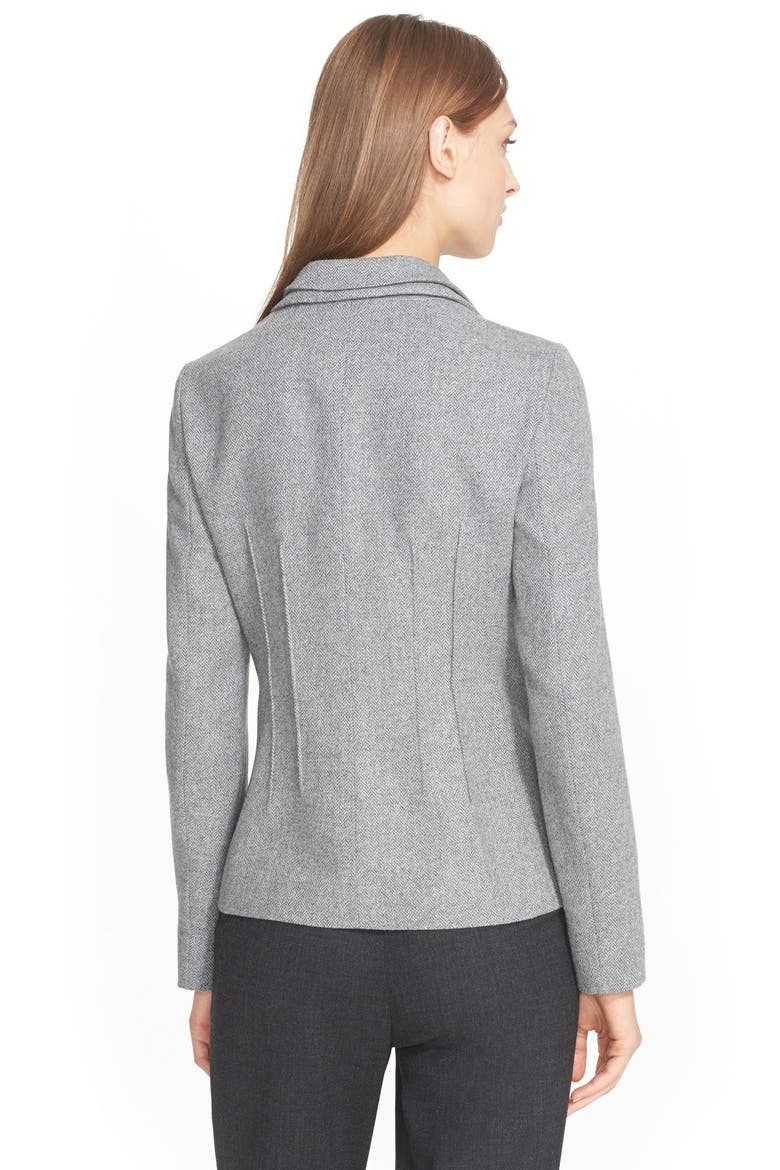 Herringbone Jacket, Alternate, color, GREY MULTI
