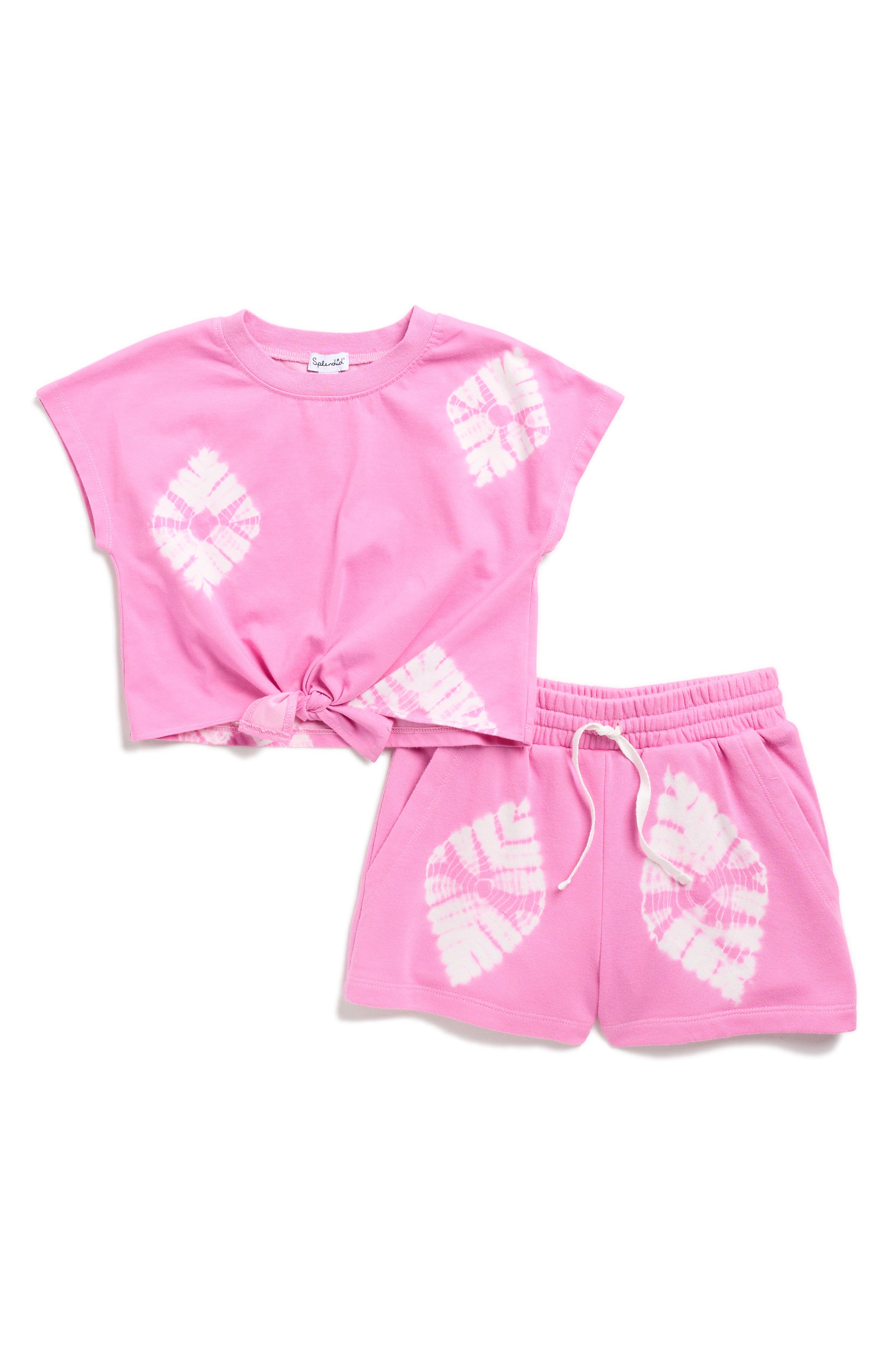 Splendid Kids' Topaz Cap Sleeve Top & Shorts Set