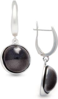 SAACHI Cabochon Drop Earrings
