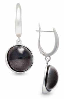 SAACHI Cabochon Drop Earrings