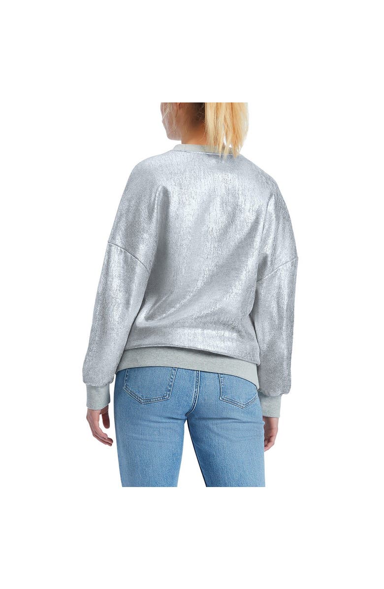 TOMMY JEANS Women's Tommy Jeans Silver Los Angeles Lakers Tracy Pullover Sweatshirt, Alternate, color, Silver