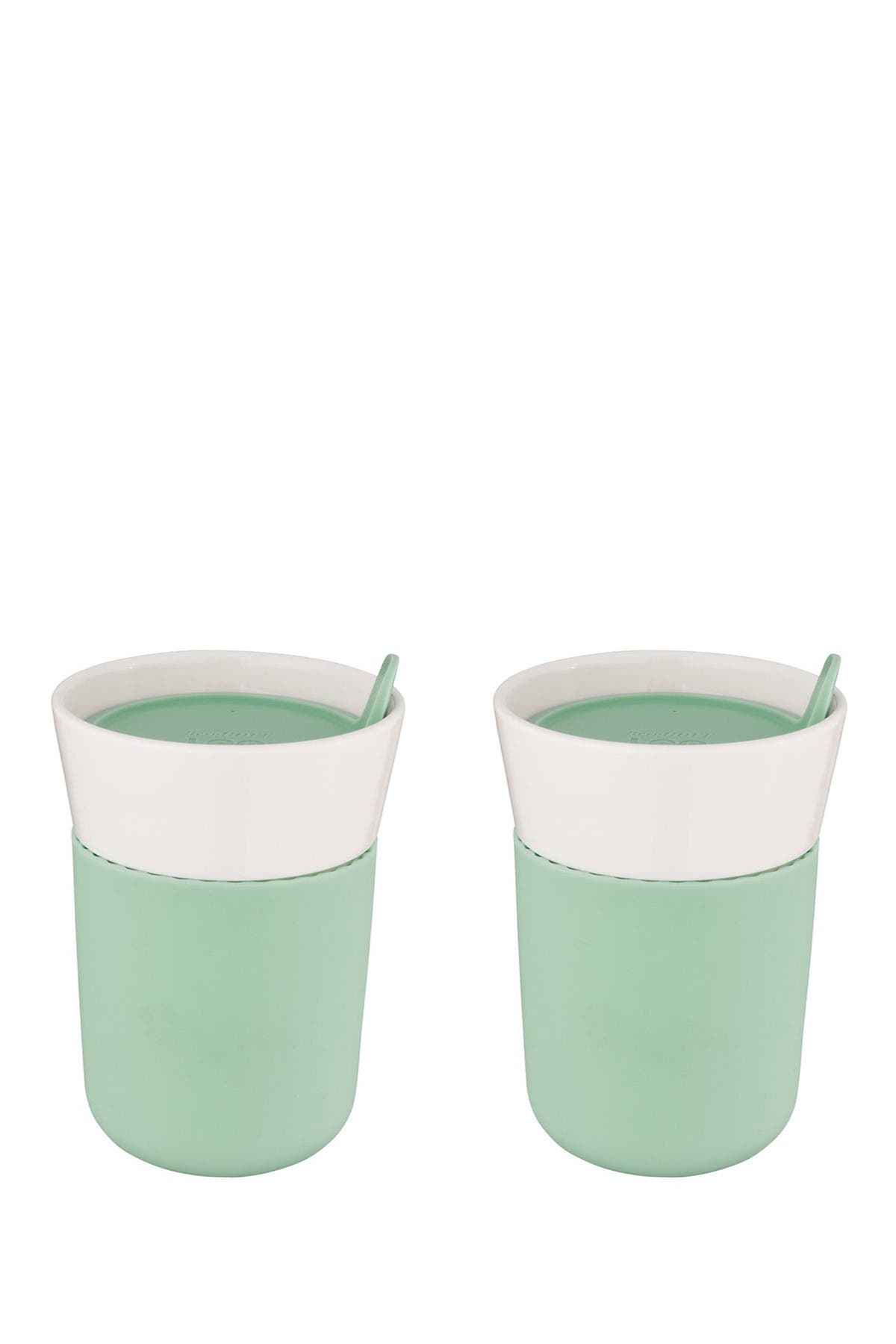 BergHOFF Leo Green Porcelain Travel Mug - Set of 2