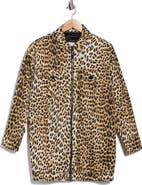 Longchamp Leopard Print Cotton Jacket