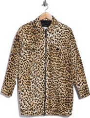 Longchamp Leopard Print Cotton Jacket