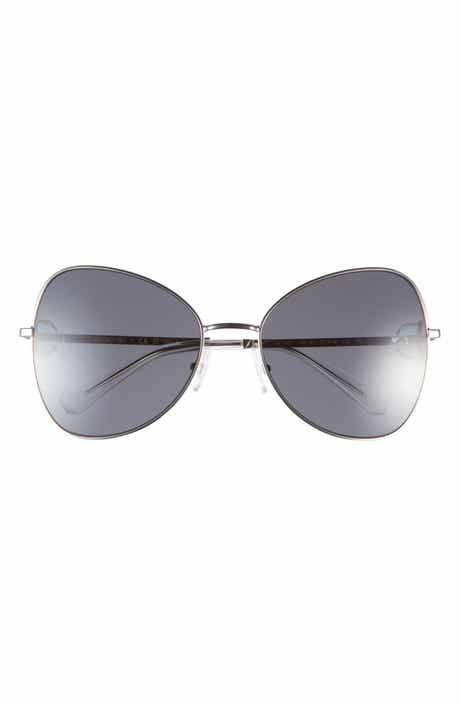 Swarovski 57mm Butterfly Sunglasses