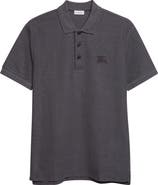 Burberry Eddie EKD Embroidered Cotton Piqué Polo