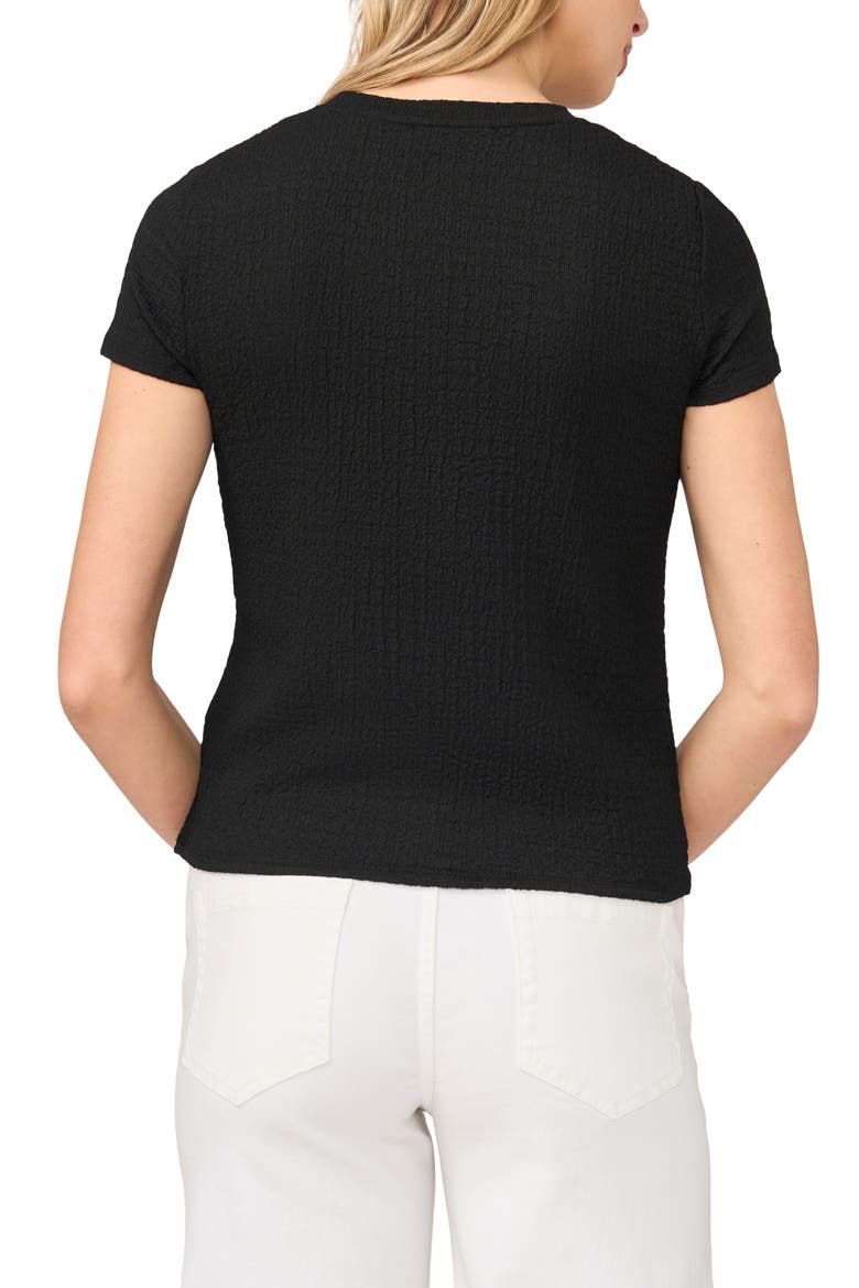Easy Texture T-Shirt, Alternate, color, RICH BLACK