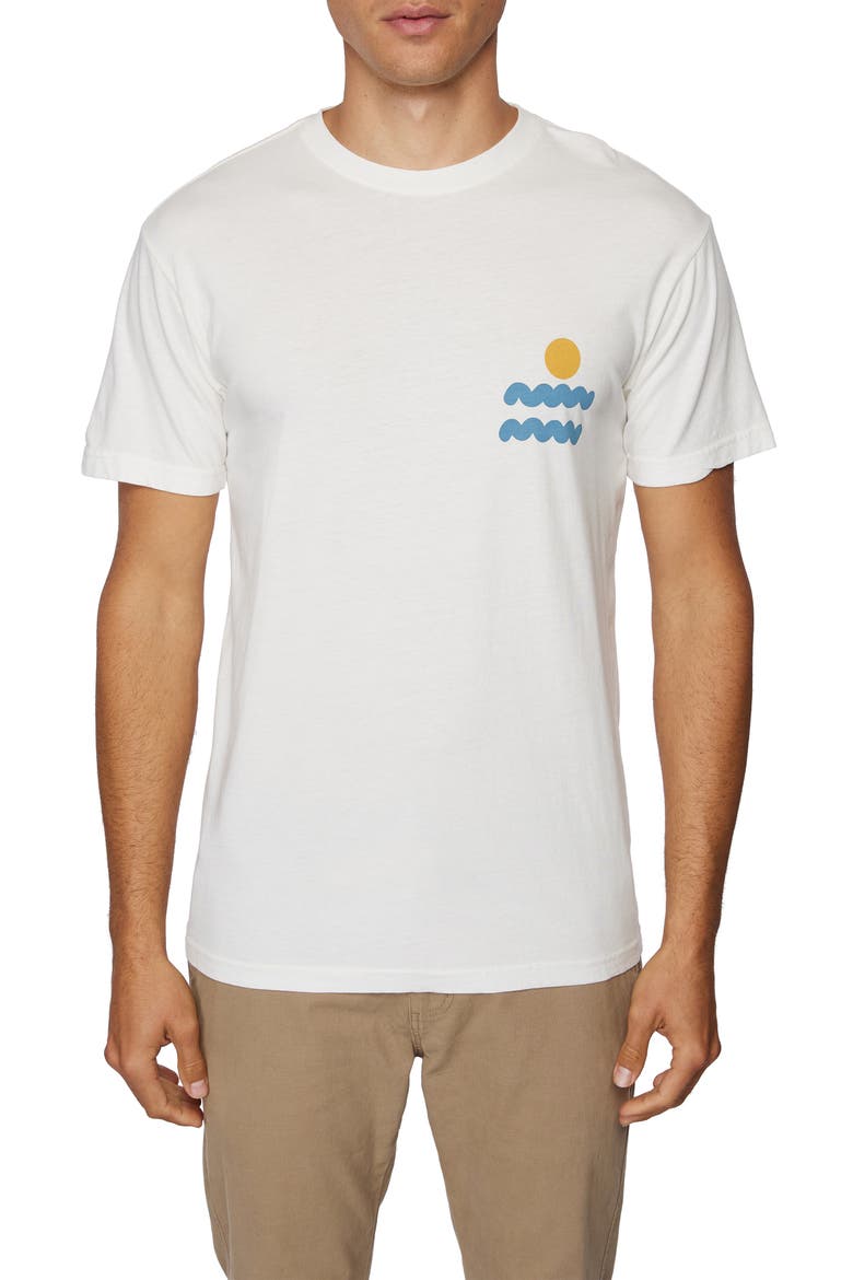 Abstract Graphic Tee, Main, color, OFF WHITE
