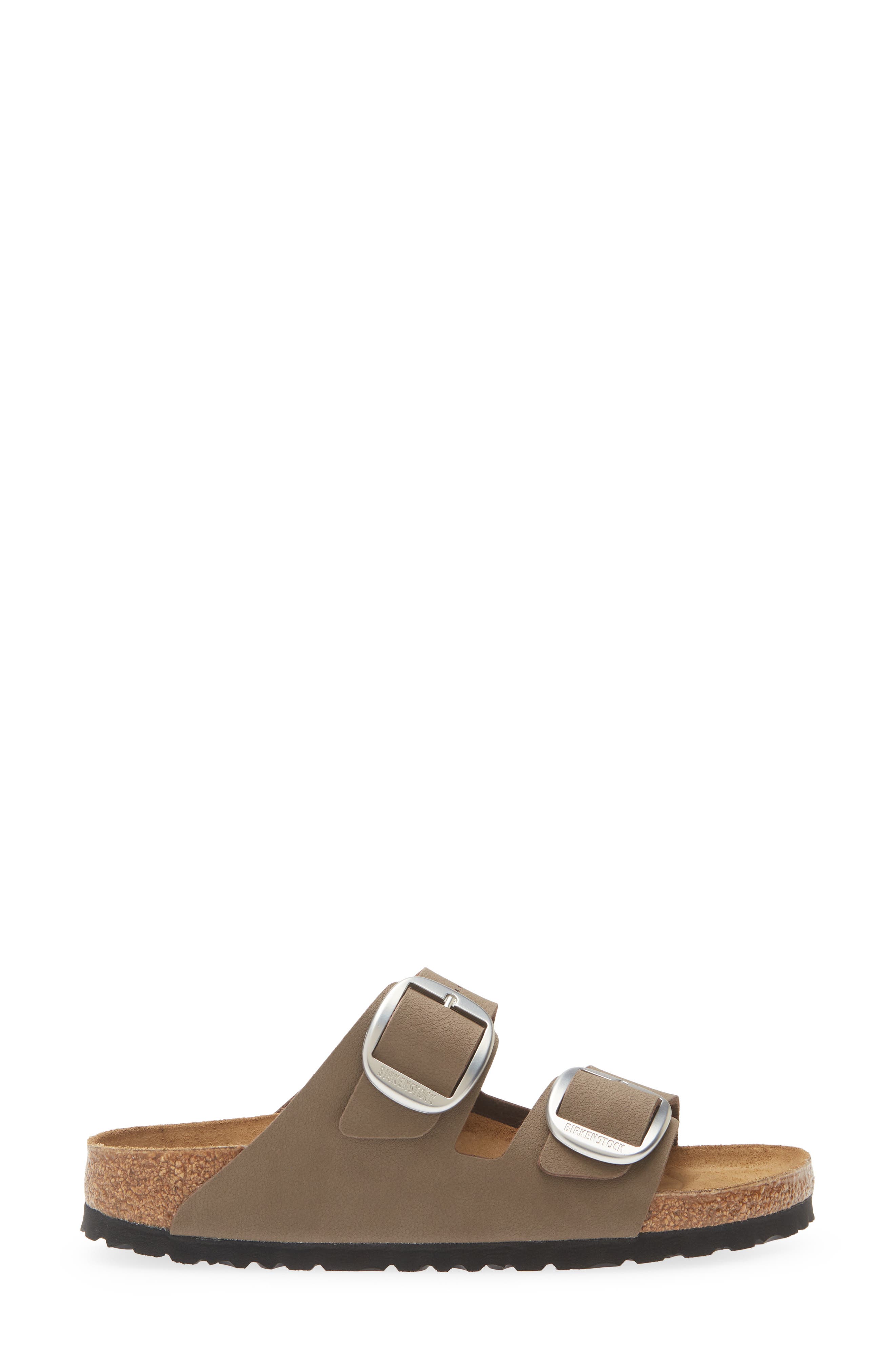 Arizona Big Buckle Slide Sandal, Alternate, color, MOCHA