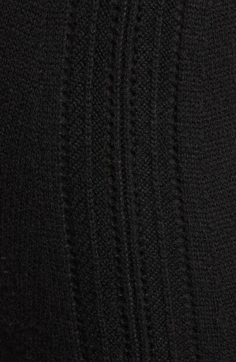 TOM FORD Long Sleeve Cashmere Turtleneck Sweater Dress, Alternate, color, 