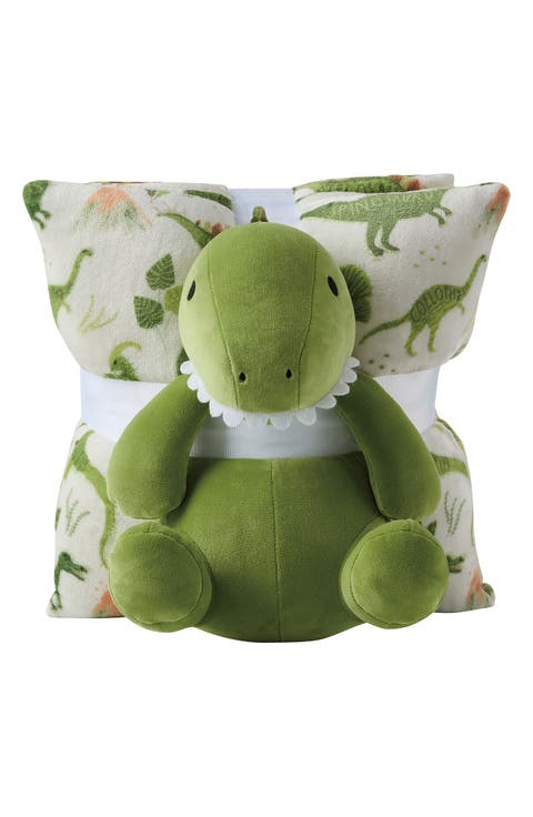 Travel Throw Blanket, Accent Pillow & Stuffed Toy Set