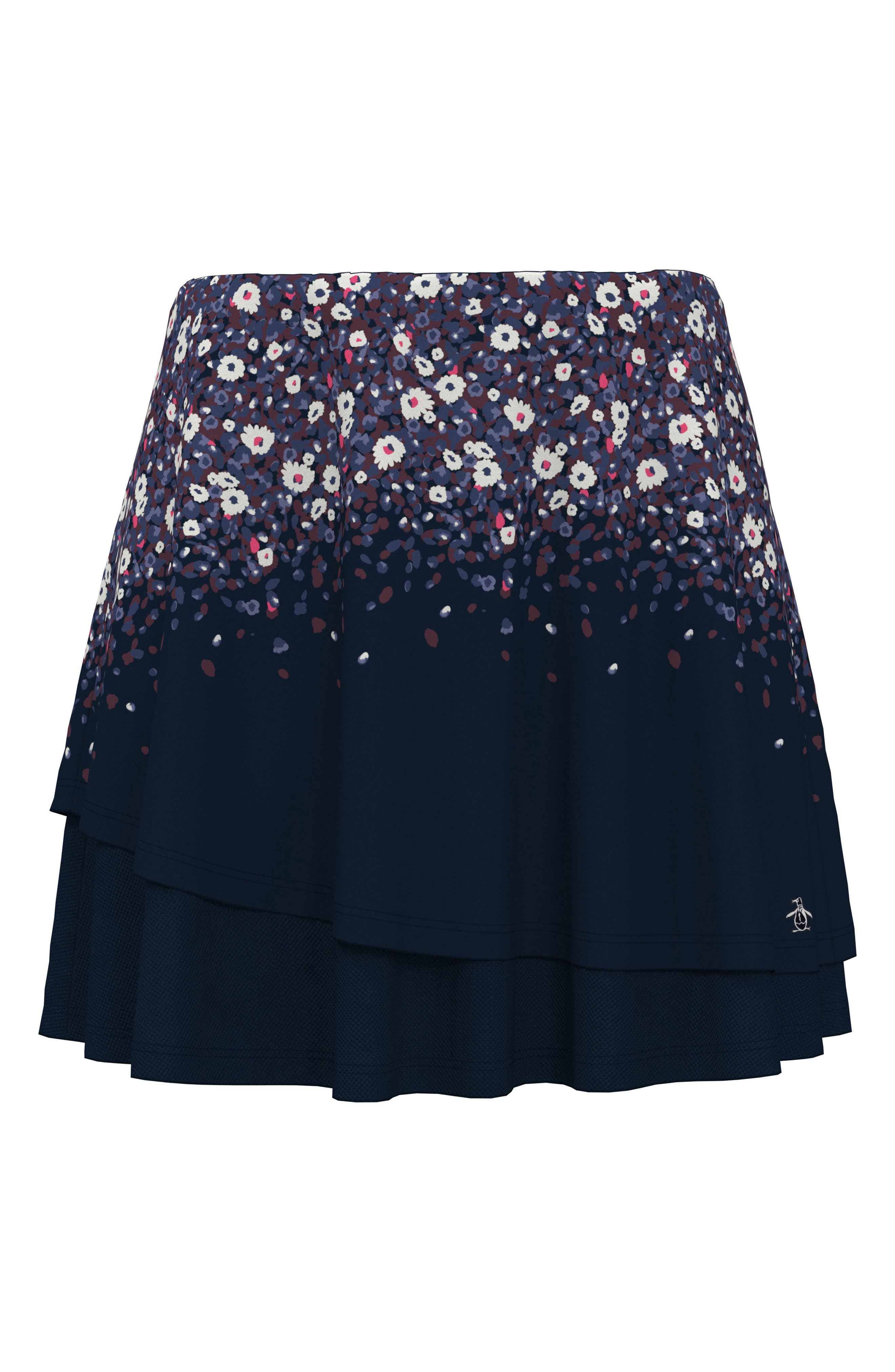 Zen Floral Double Layer Performance Skort