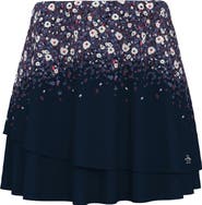 Original Penguin Zen Floral Double Layer Performance Skort