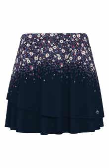 Zen Floral Double Layer Performance Skort