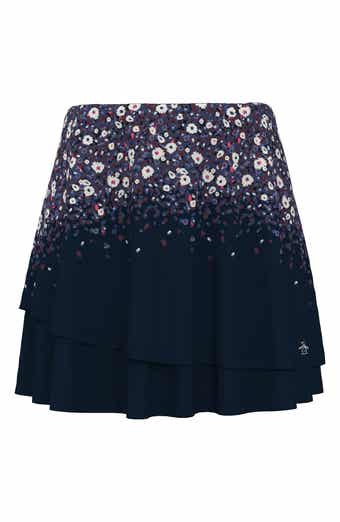 Zen Floral Double Layer Performance Skort