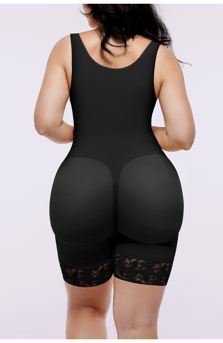 Shapellx AirSlim<sup>®</sup> Extreme Compression Open Bust Bodysuit, Alternate, color, Black