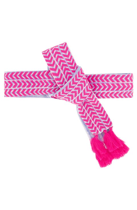 Embrodiery Belt Sea Stripe Embroidery