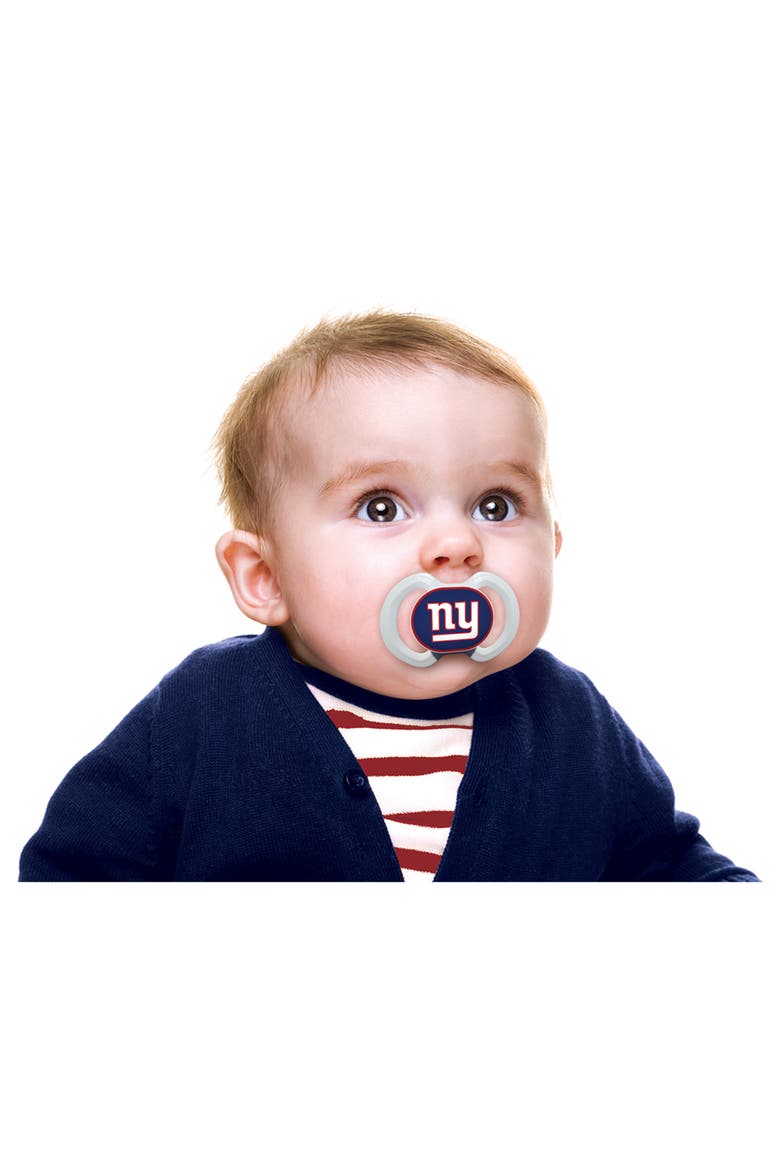 New York Giants Pacifier 2-Pack, Alternate, color, Multicolor