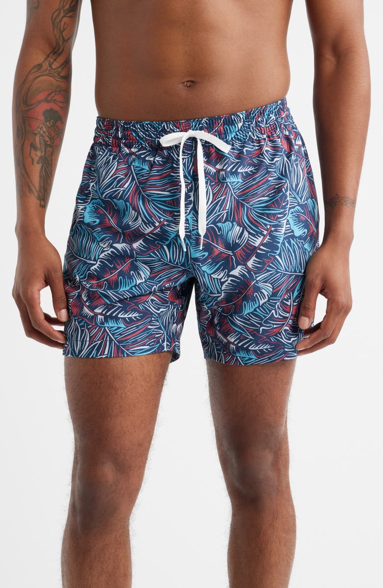 Chubbies The Bahamians Classic Lined 5.5-Inch Swim Trunks, Main, color, Navy