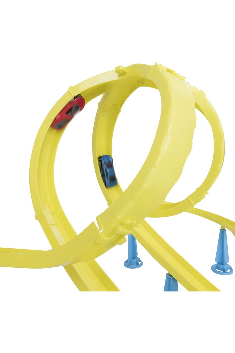 Thunder Dome Track Set and 10 Cars, Alternate, color, Multicolored
