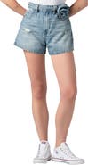 BLANKNYC Reeve Rose Tie Waist Denim Shorts