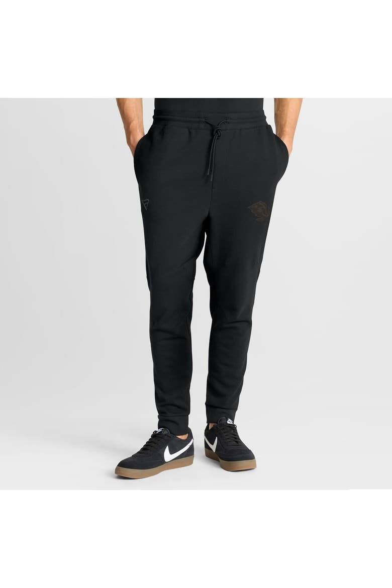 Men's Fanatics Black Utah Mammoth Authentic Pro Road Tri-Blend Joggers, Alternate, color, Black
