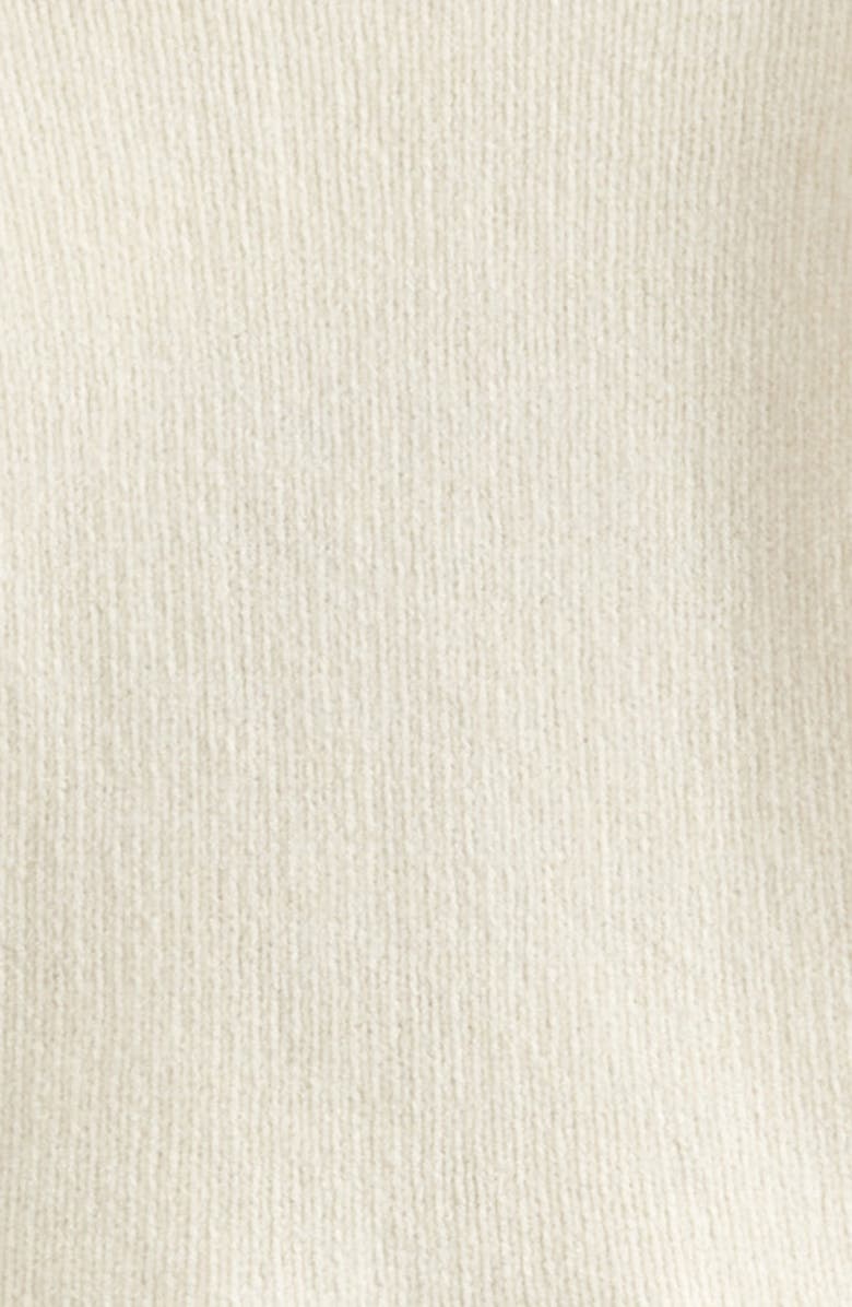 Nordstrom Icon Ruffle Sweater & Leggings Set, Alternate, color, Ivory Merry Go -Ivory-Pink C