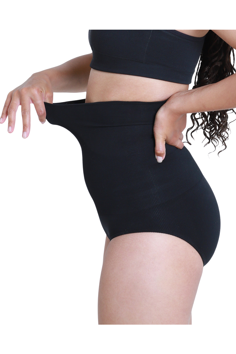 Postpartum Compression Undies, Alternate, color, Black