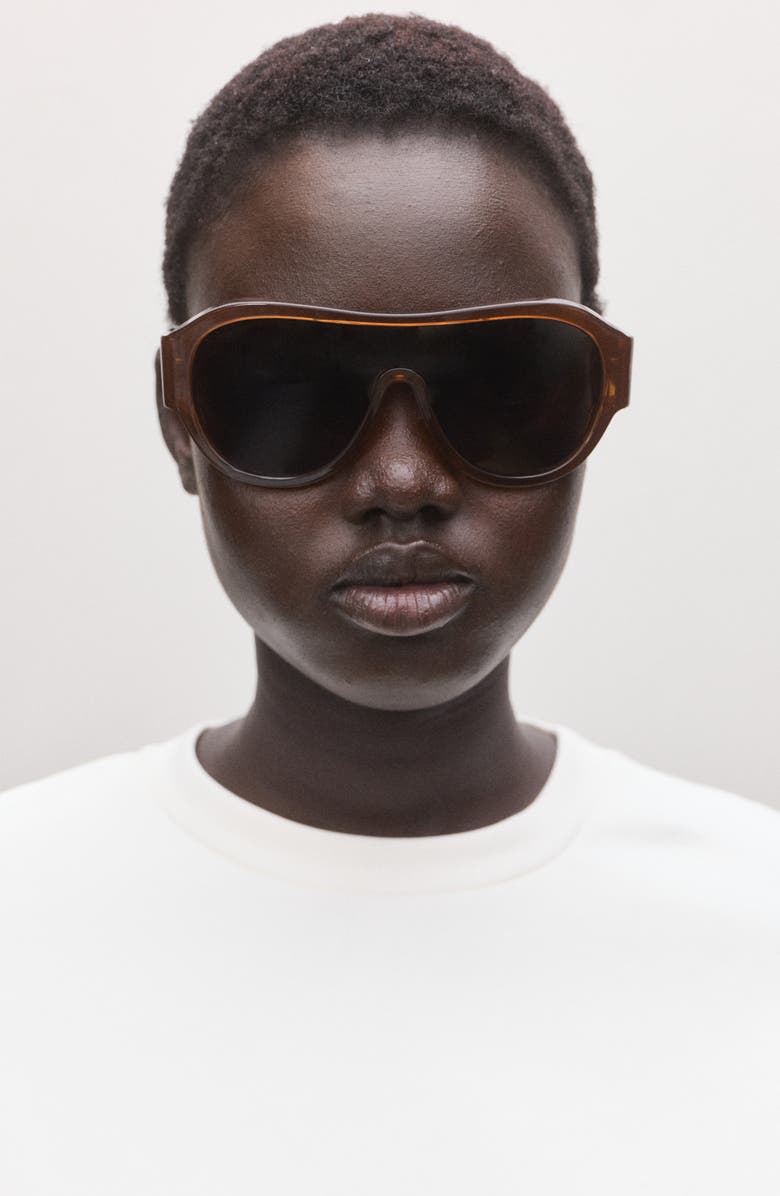 MANGO Cotton Blend T-Shirt, Alternate, color, Off White