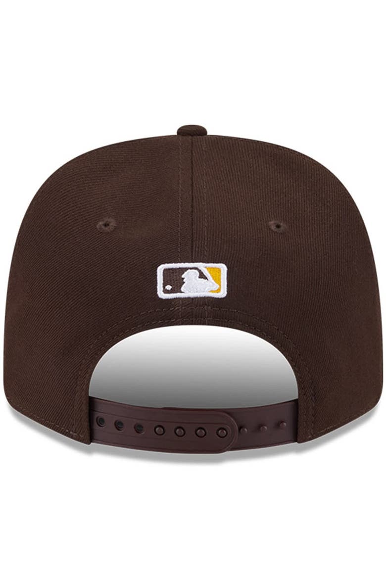 Men's New Era  Brown San Diego Padres Player Replica 9SEVENTY Adjustable Hat, Alternate, color, Brown