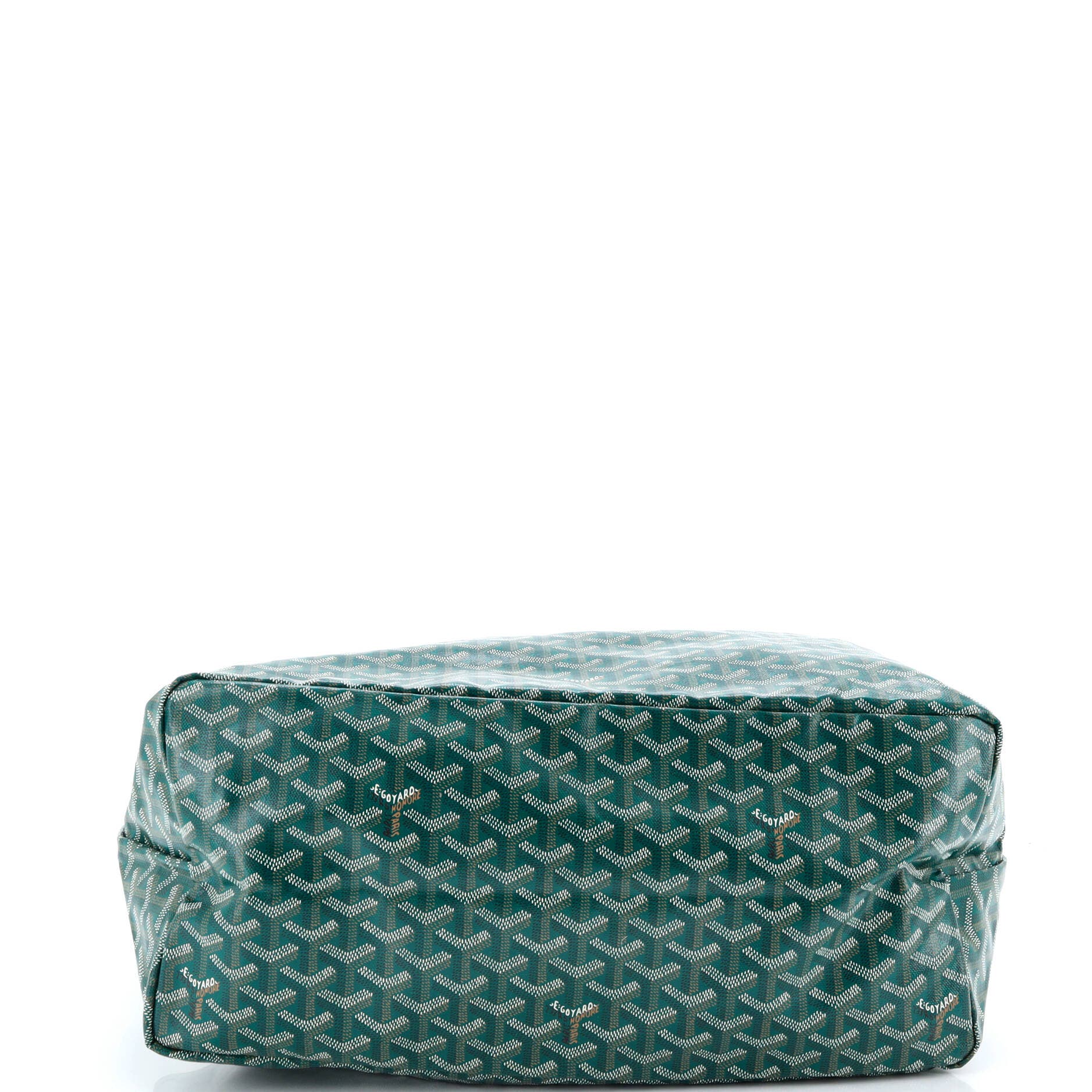 Pre-Owned Goyard Saint Louis Tote Coated Canvas GM, Alternate, color, Green