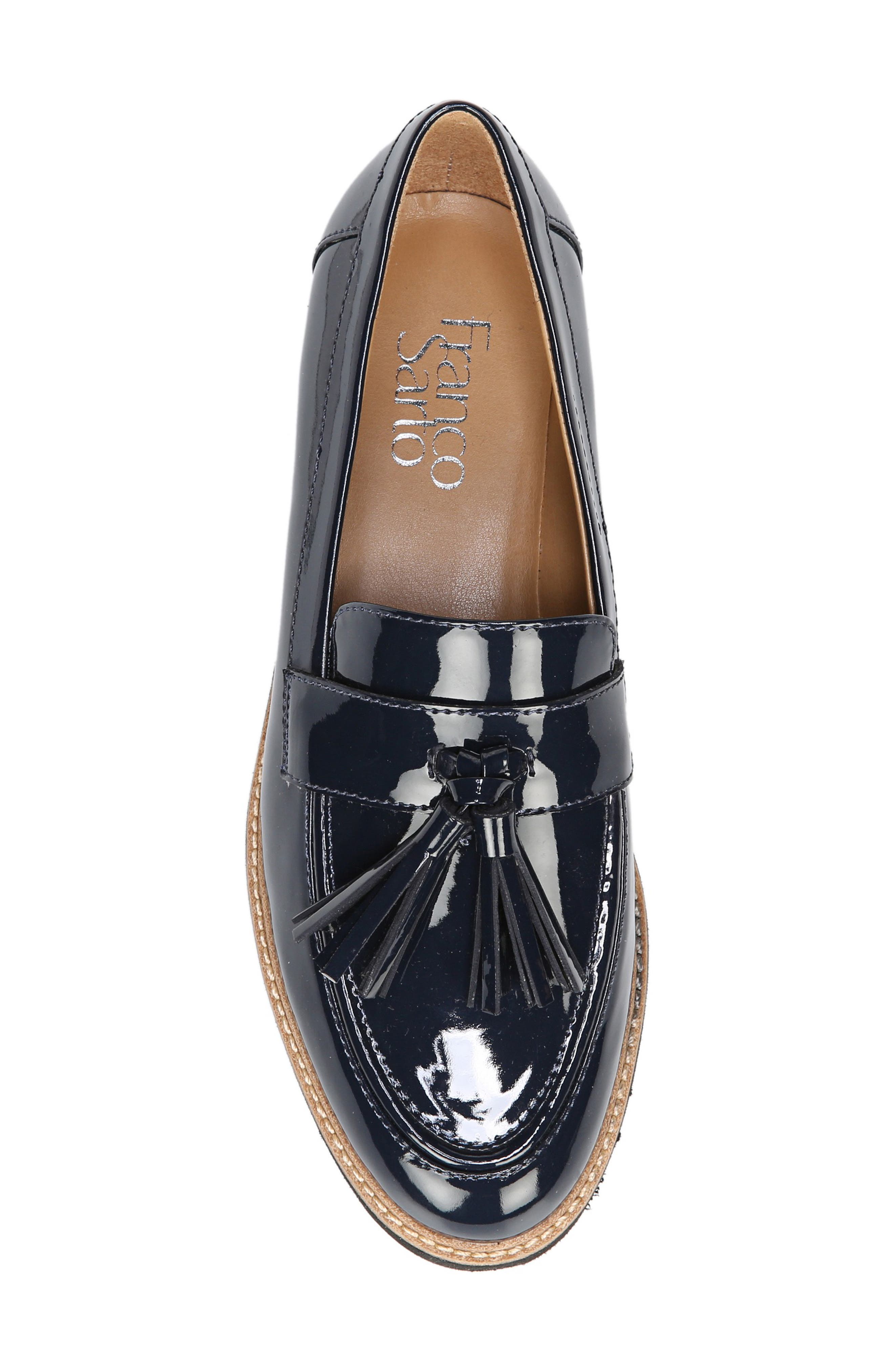 Carolyn Tassel Loafer, Alternate, color, INKY NAVY