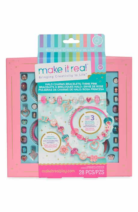 Kids' Halo Charms Think Pink Bracelet Set