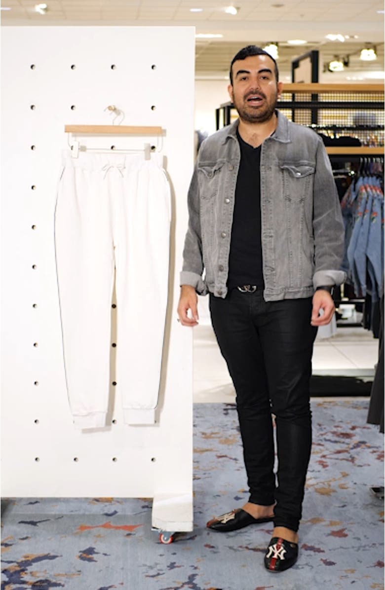 Piped Jogger Pants, sales video thumbnail