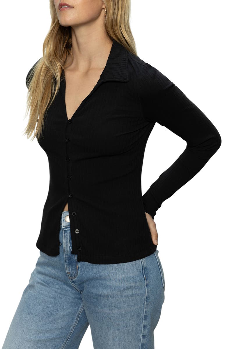 Sanctuary Daydreamer Rib Shirt, Alternate, color, 
