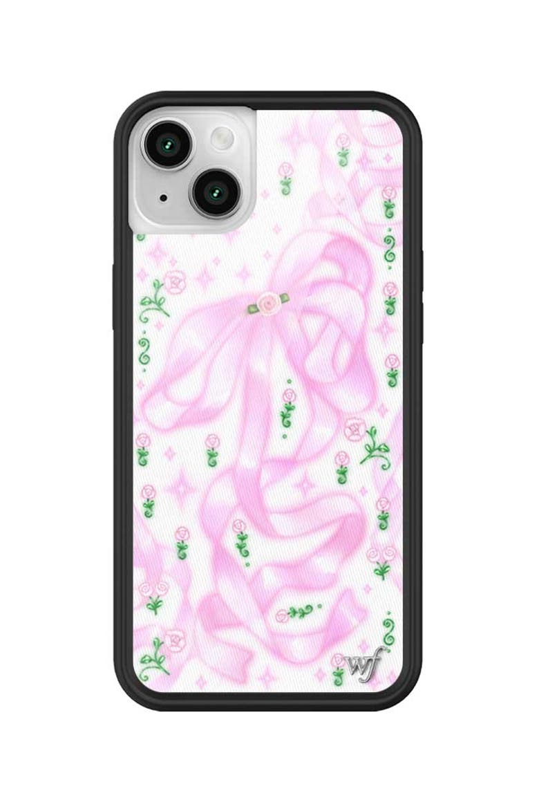 Ribbons & Rosettes iPhone Case, Alternate, color, Pink