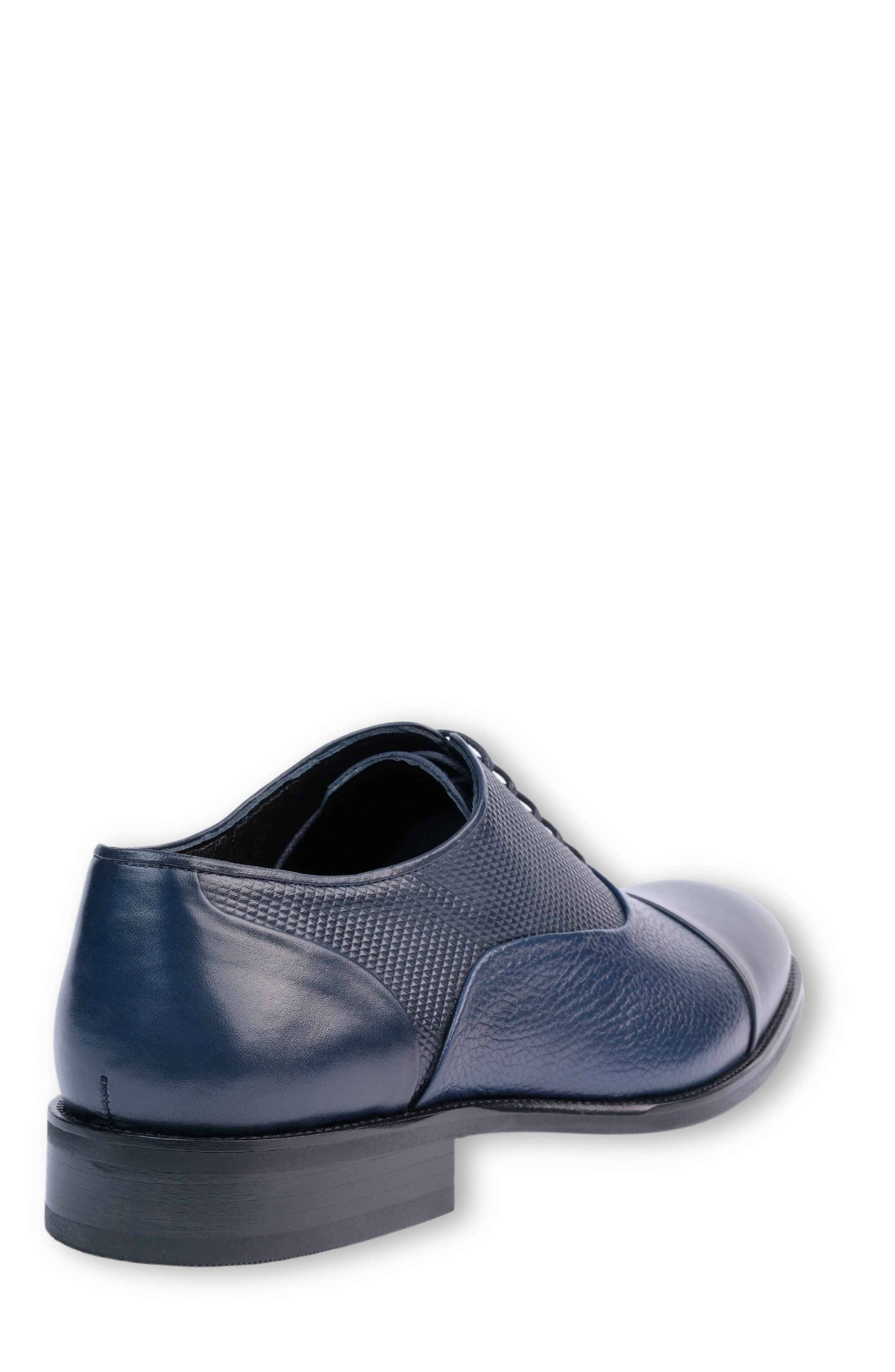 Neda Cap Toe Oxford, Alternate, color, NAVY BLUE