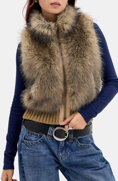 Joah Faux Fur Gilet