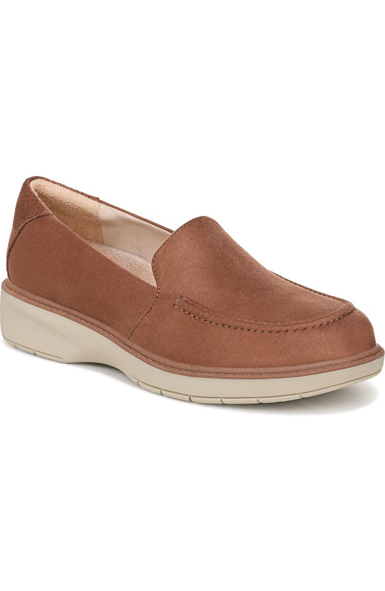 Dr. Scholl's Calm Down Loafer, Main, color, Honey Brown
