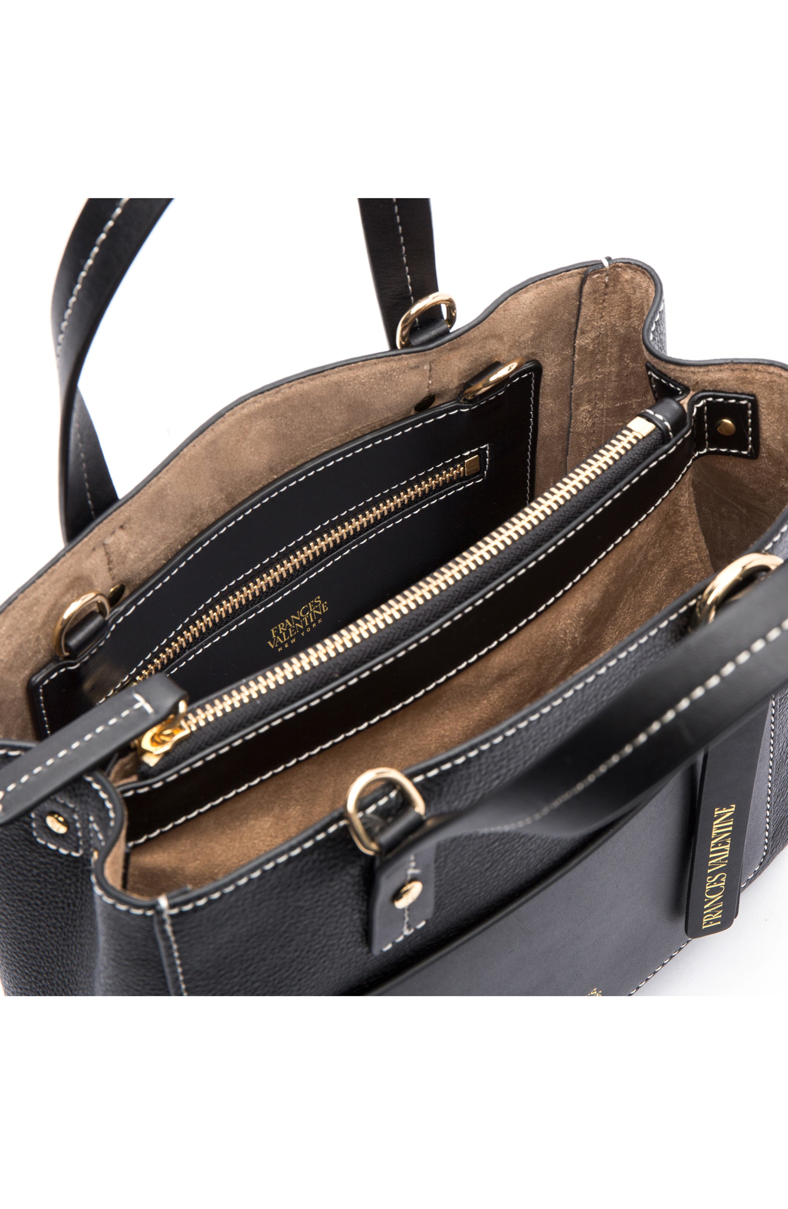 Frances Valentine Small Chloe Leather Tote, Alternate, color, 